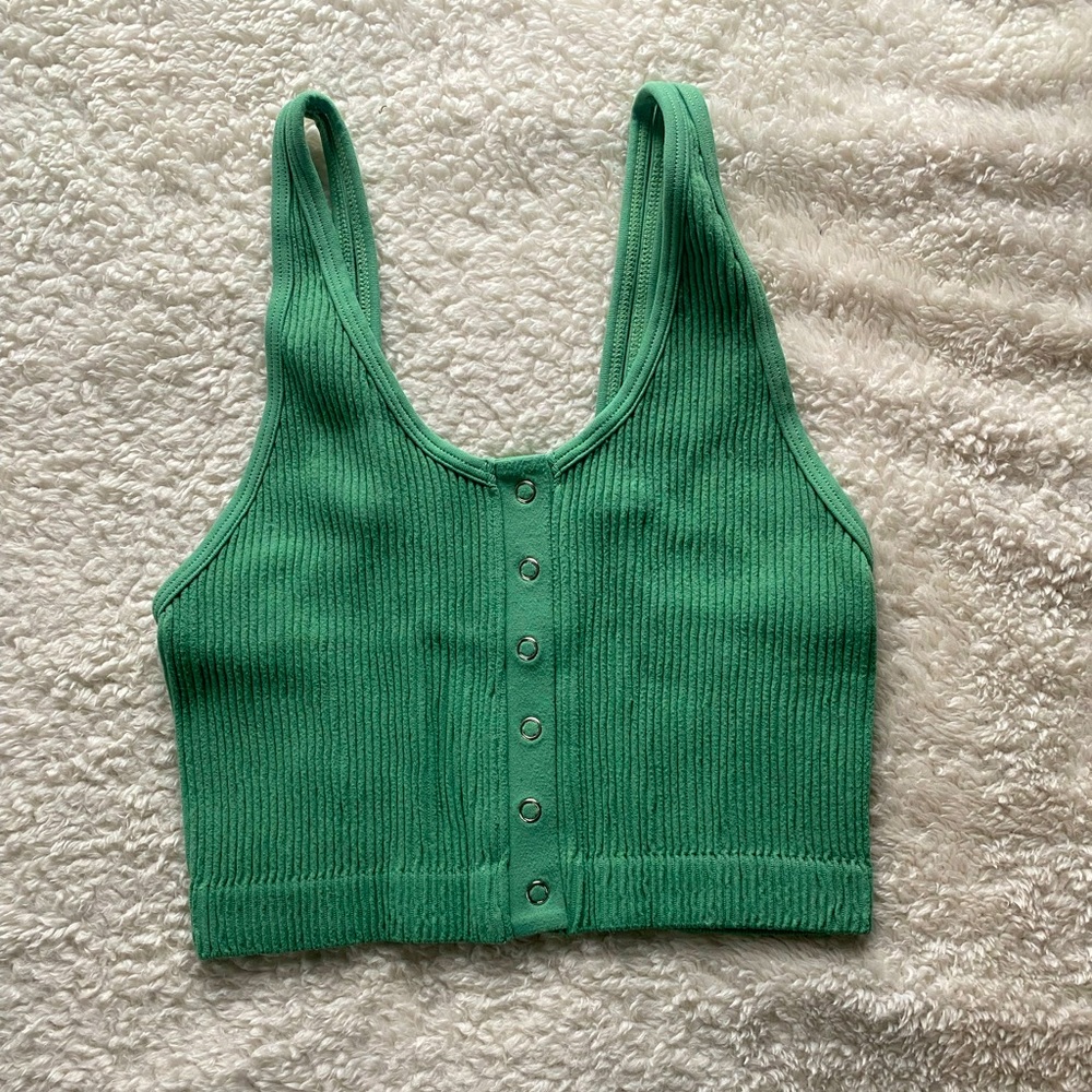 Doesn’t fit me, from aerie, size small, green